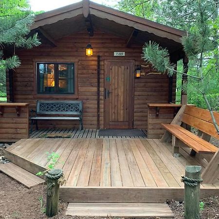 Honeybear Hideaway Cabin Hayward Bagian luar foto